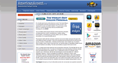 Desktop Screenshot of americanaccent.com